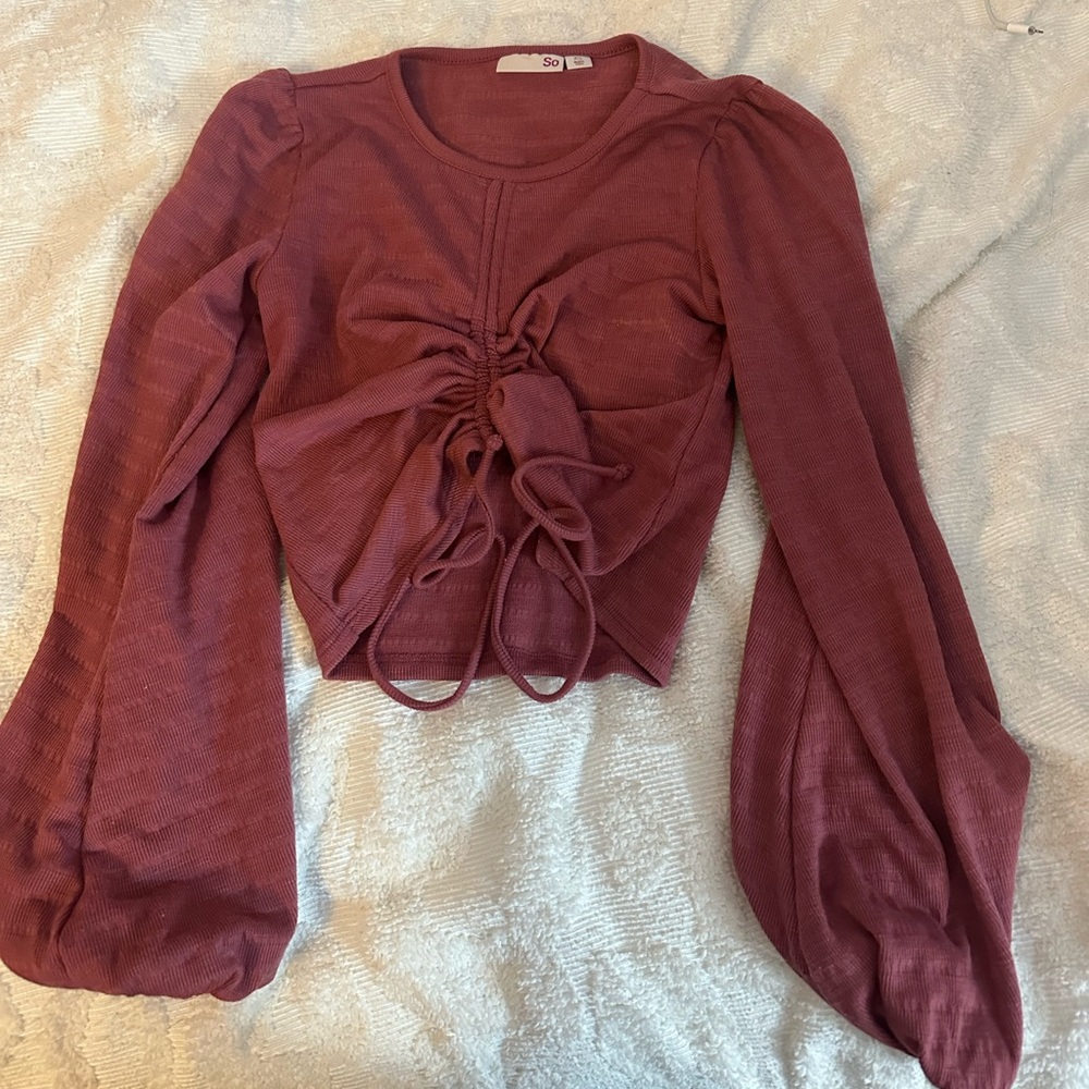 Women's Pink Butterfly Top